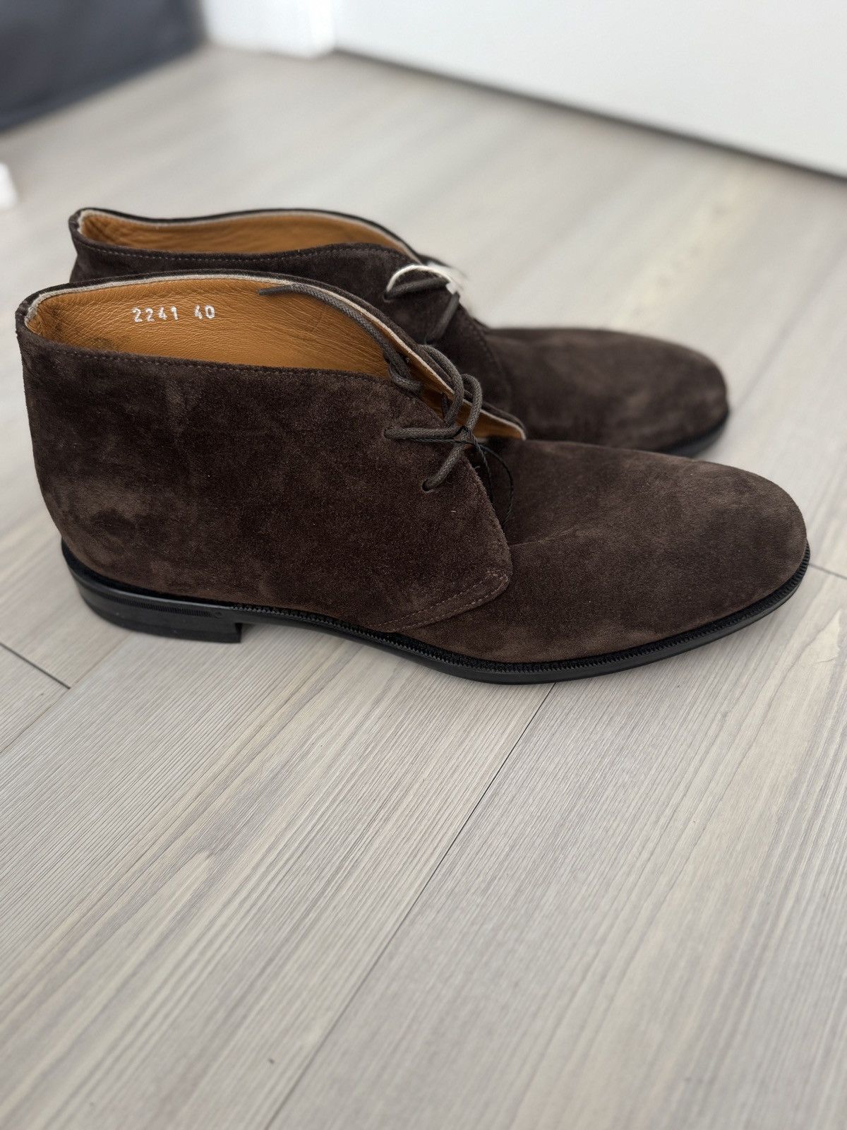 Doucal's DOUCAL'S Brown suede desert chukka boot IT 40 Size US 7 / EU 40 - 4 Thumbnail