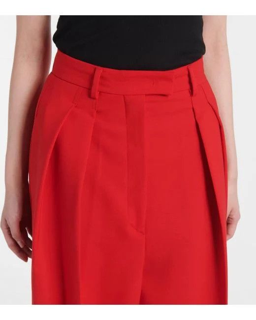 Marni o1w1db10125 Pants in Red Size 28" / US 6 / IT 42 - 4 Thumbnail