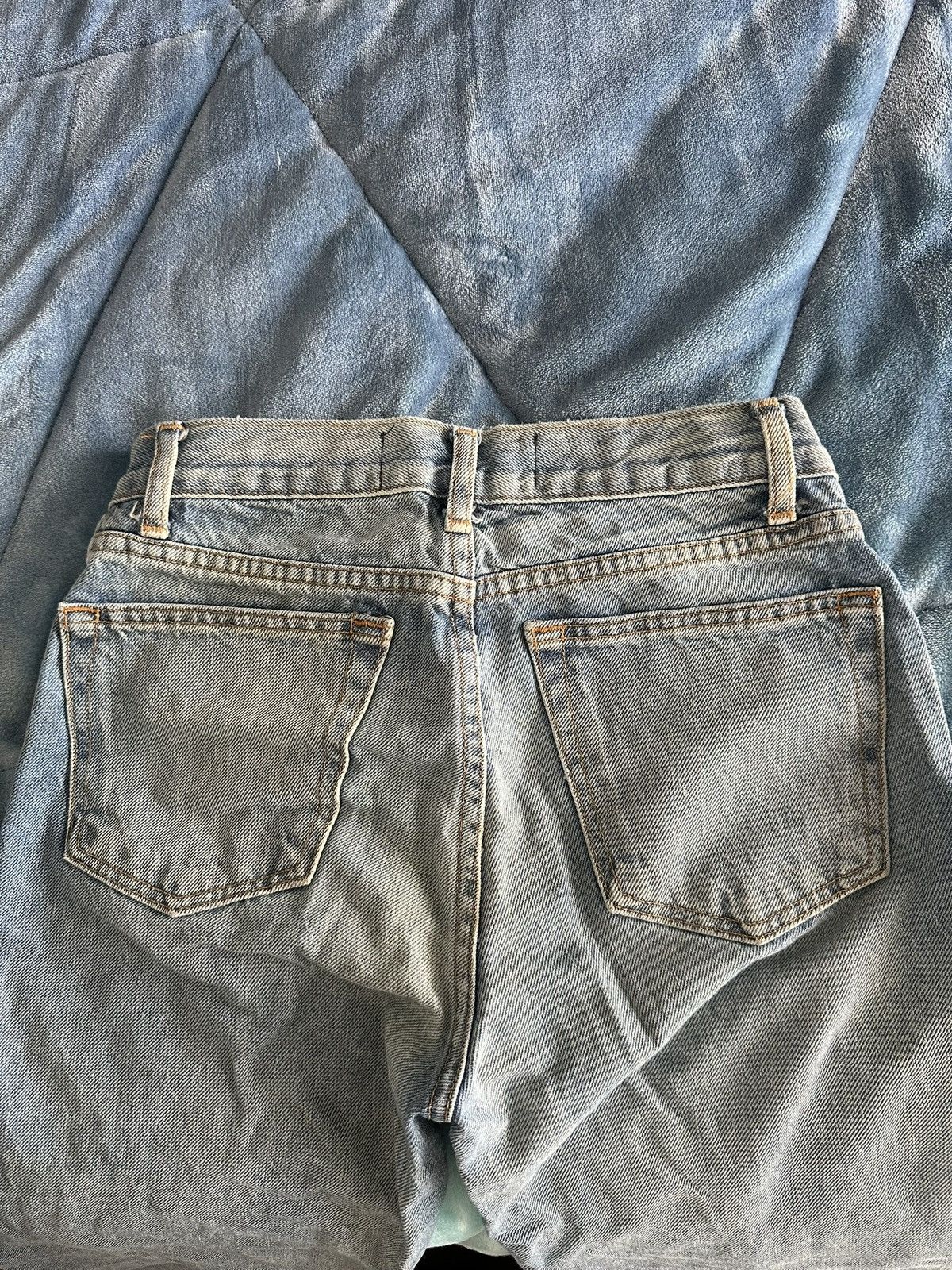 Reese Cooper Blue Washed Jeans Size 26" / US 2 / IT 38 - 4 Thumbnail