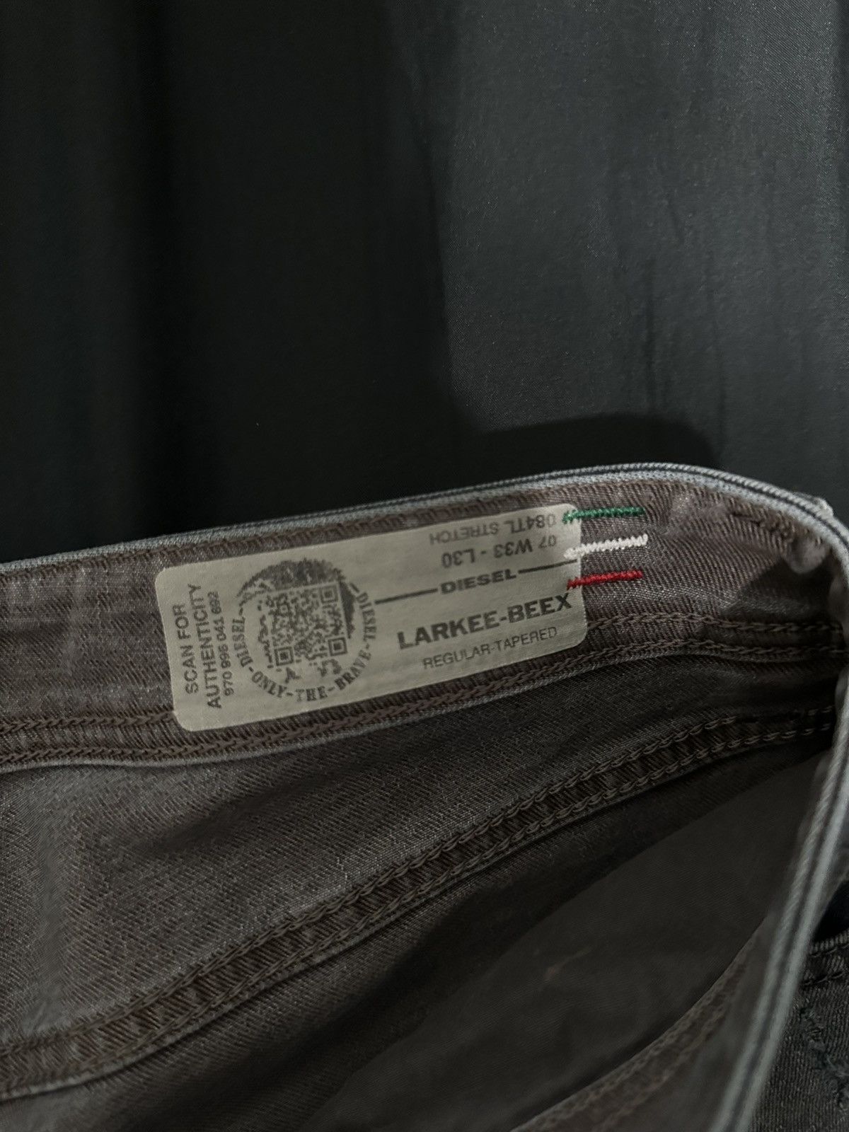 Diesel Diesel Repair Denim Size US 33 - 7 Thumbnail