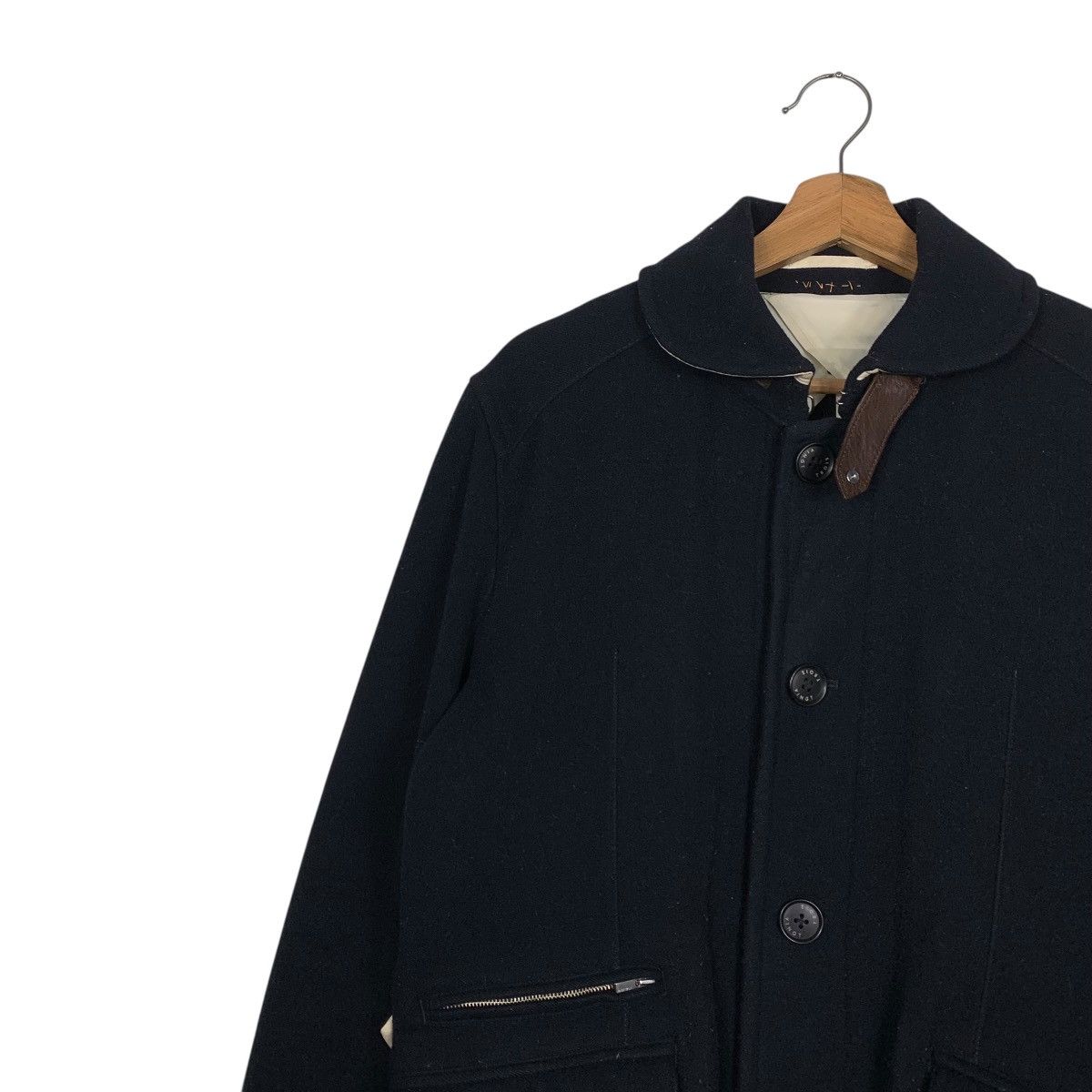 Japanese Brand Japanese Brand 23hours Homme Wool Jacket Size US S / EU 44-46 / 1 - 6 Thumbnail