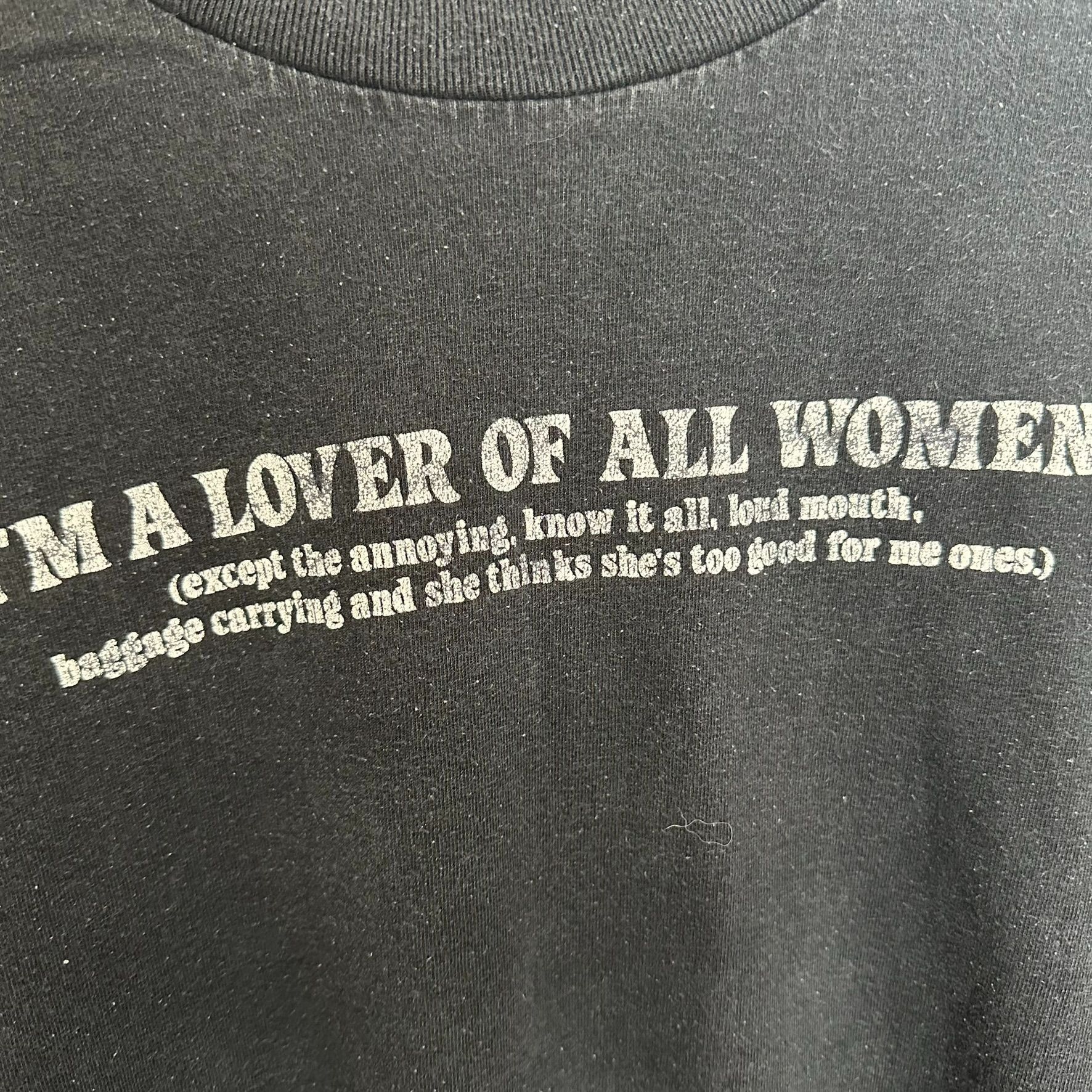 Vintage Vintage Y2K Love Dating Humor T-Shirt Funny Quote Grunge Lon Size US XL / EU 56 / 4 - 3 Thumbnail