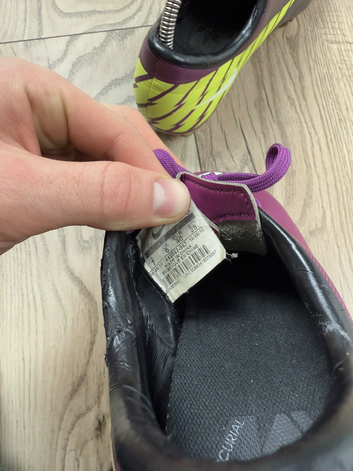 Nike Nike mercurial vapor 7 Size US 7 / EU 40 - 15 Thumbnail