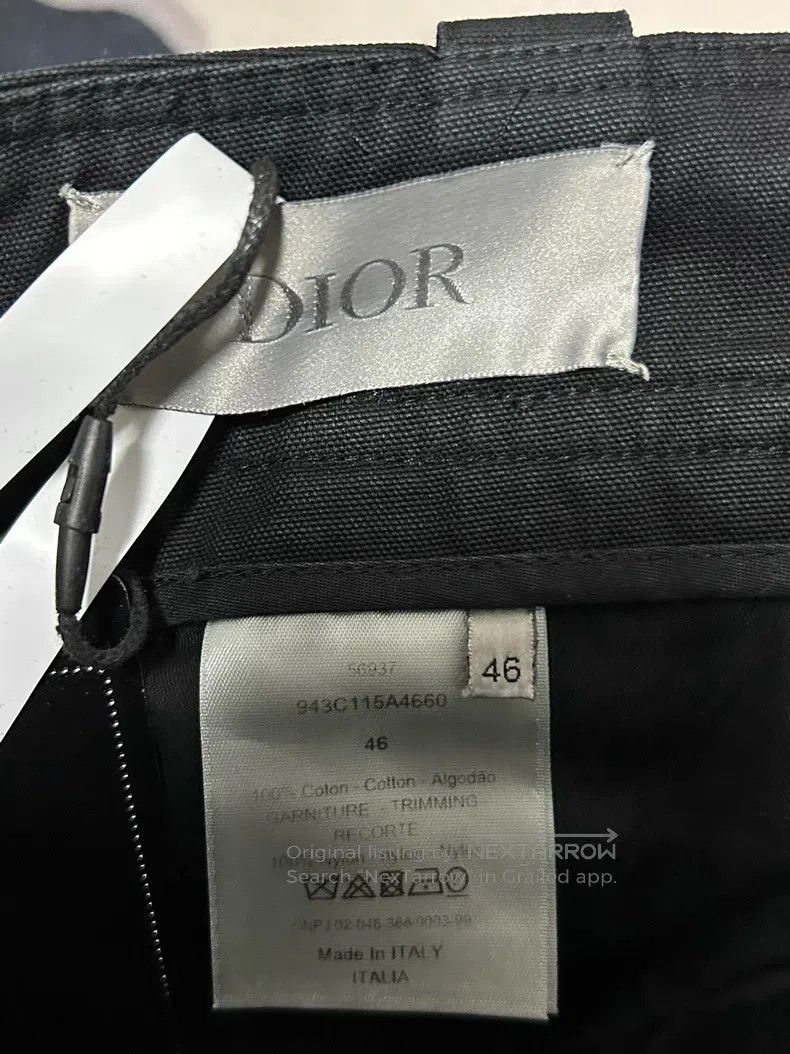 Dior Dior Casual Work Pants with Metal Logo and Zipper Elastic Size US 30 / EU 46 - 6 Thumbnail