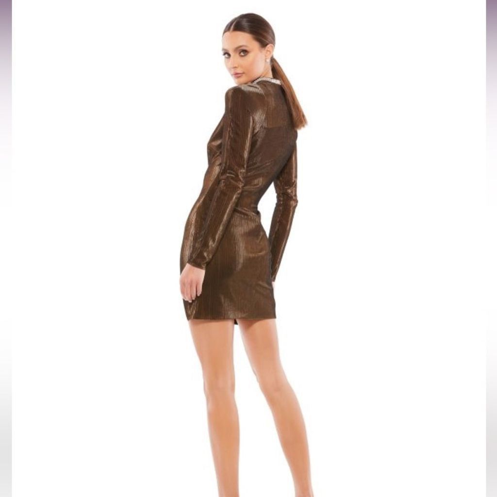 Nordstrom Mac Duggal 12511 sz 4 mini dress NWT Size S / US 4 / IT 40 - 3 Thumbnail