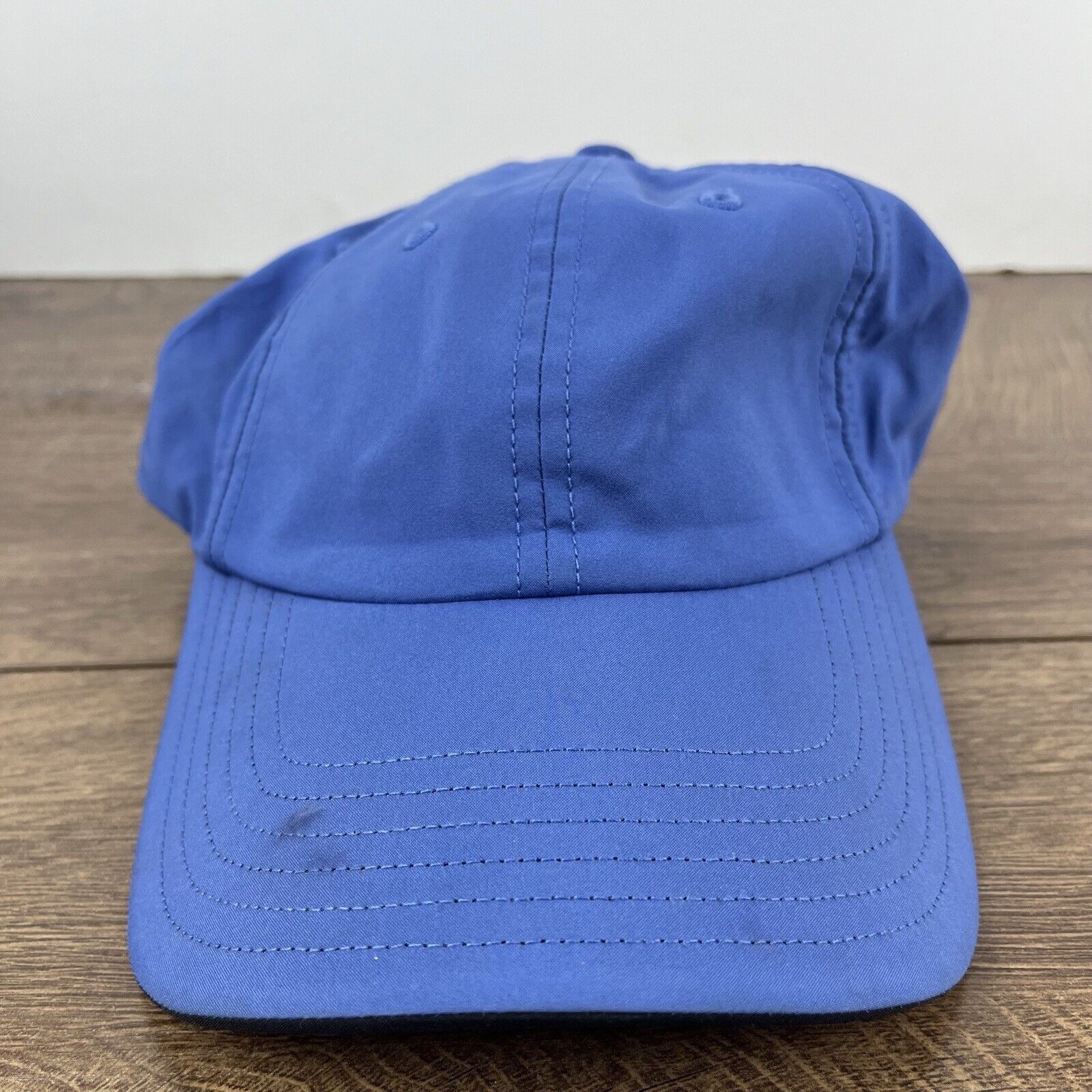 Adidas Adidas Blue Cap Hat Running Hat Blue Adjustable Hat Blue Adu Size ONE SIZE - 4 Thumbnail