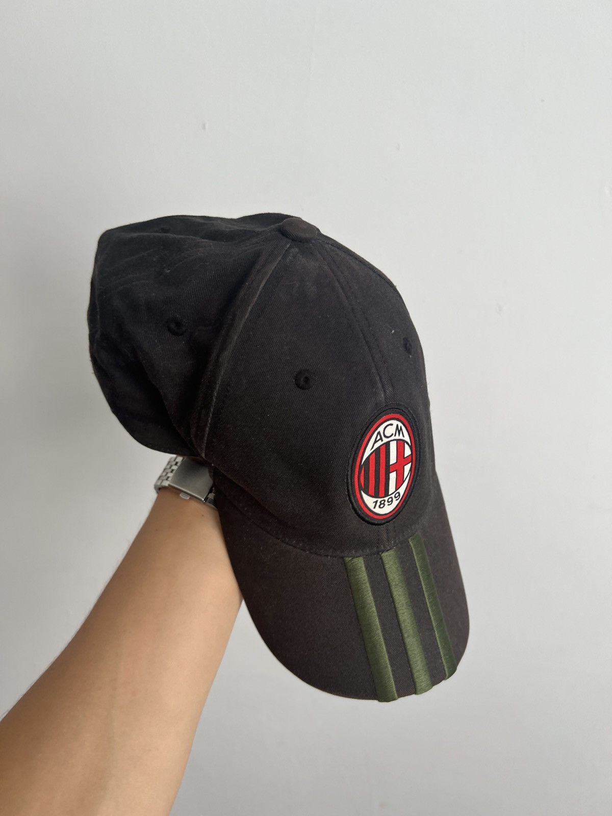 Adidas Adidas ACM Football Cap Hat Milan Size ONE SIZE - 8 Thumbnail