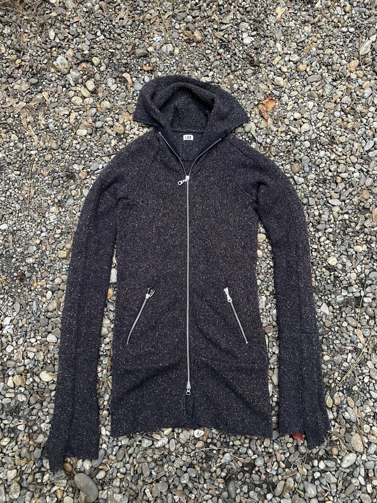 Le Grande Bleu (L.G.B.) Avant-garde L.G.B. Le Grande Bleu Zip Sweater Size US M / EU 48-50 / 2 - 1 Thumbnail