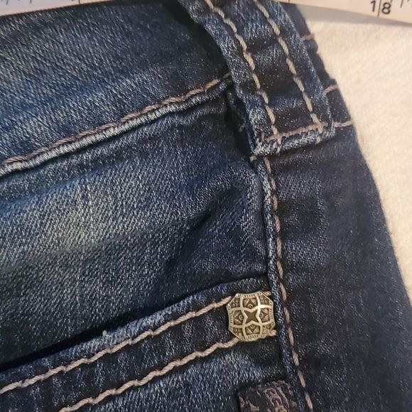 Vintage Silver Jeans Super Stretch Mid Slim Boot Sz. 33 x 33 Blue Je Size US 33 - 8 Thumbnail