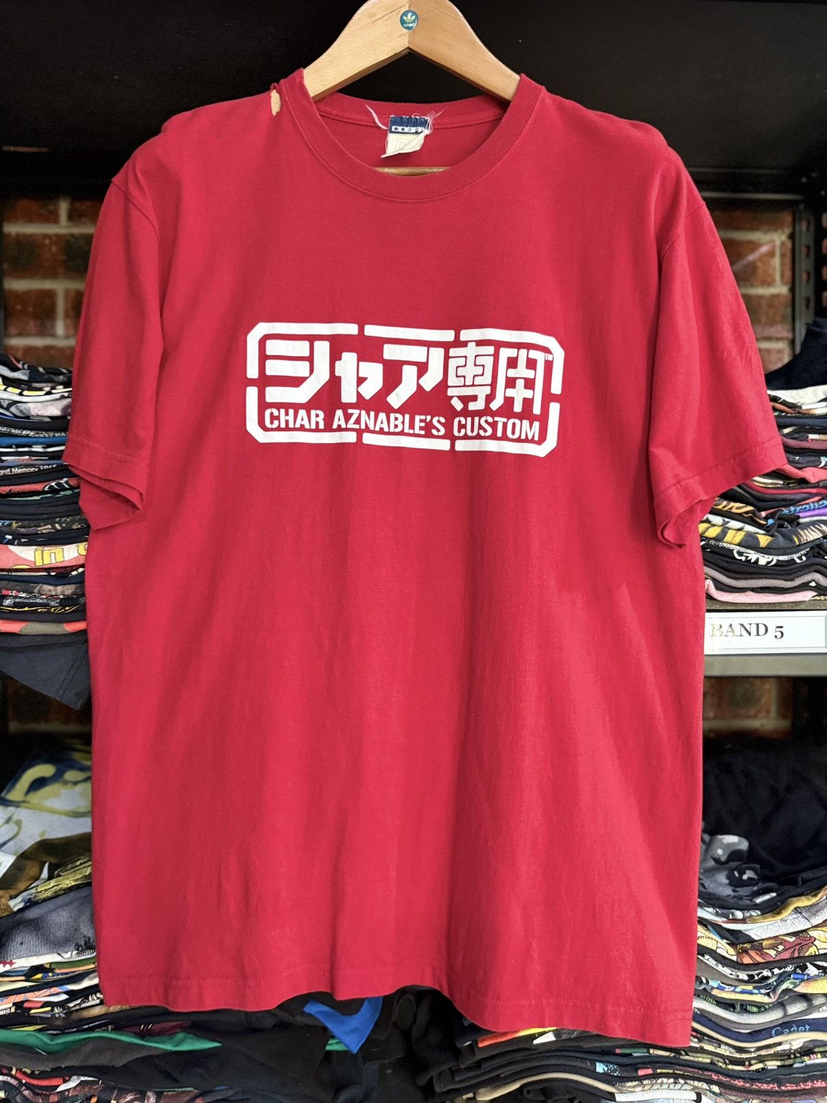 Anime × Vintage Vintage Gundam Cospa Char Aznables Custom Japan Anime Tee Size US L / EU 52-54 / 3 - 1 Thumbnail