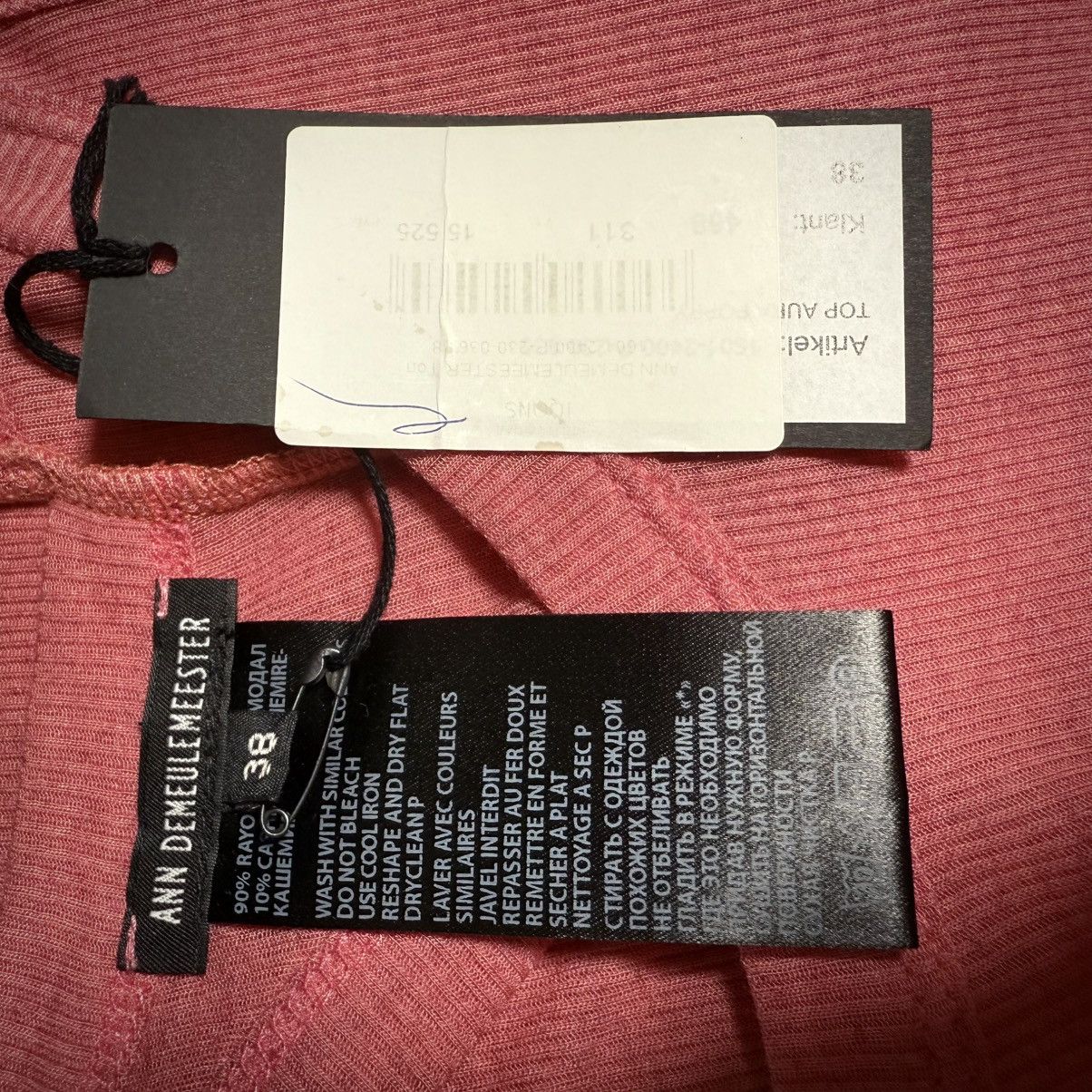 Ann Demeulemeester Cashmere tank top M Size US M / EU 48-50 / 2 - 4 Thumbnail