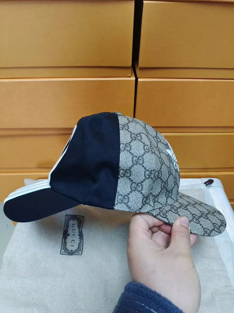 Gucci Gucci Logo Baseball Cap Size M-2506 Size ONE SIZE - 3 Thumbnail