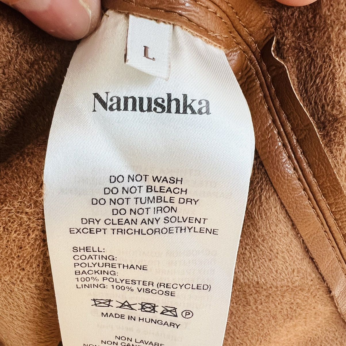 Nanushka Nanushka Okobor leather Shirt and 5-pockets Pants Size US L / EU 52-54 / 3 - 6 Thumbnail