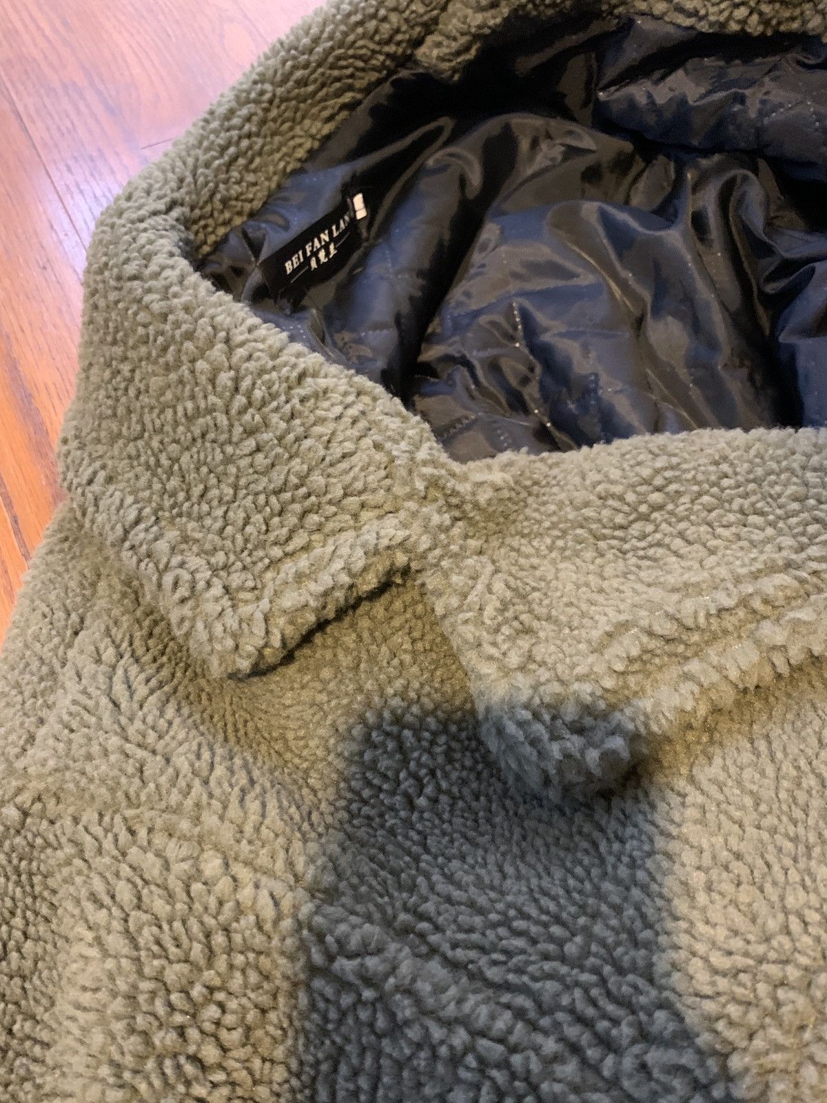 Japanese Brand Sherpa Long Overcoat Jacket Size US L / EU 52-54 / 3 - 2 Thumbnail