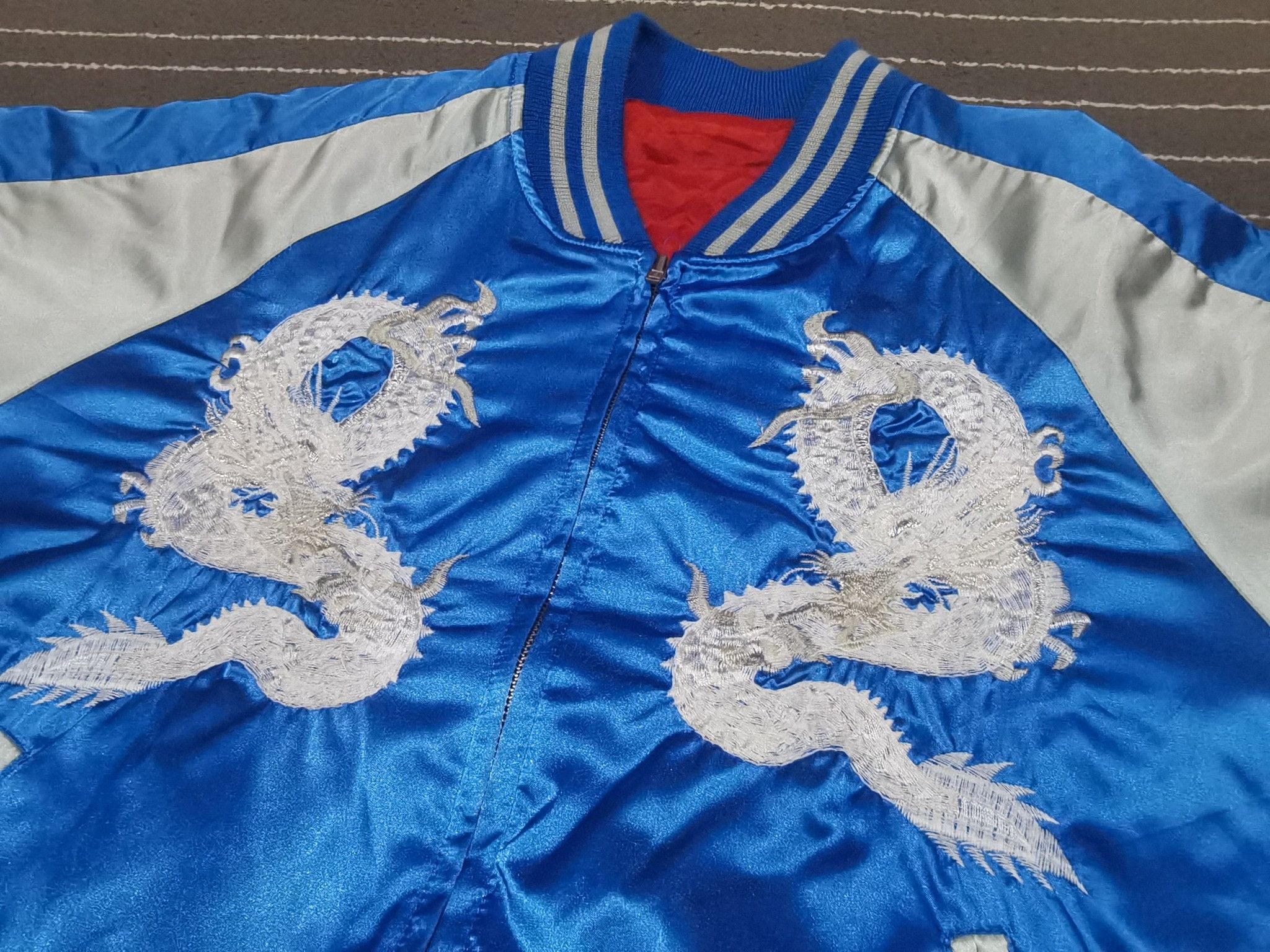 Japanese Brand hosninime.com embroidery sukajan japan M 8153 Size US M / EU 48-50 / 2 - 12 Thumbnail