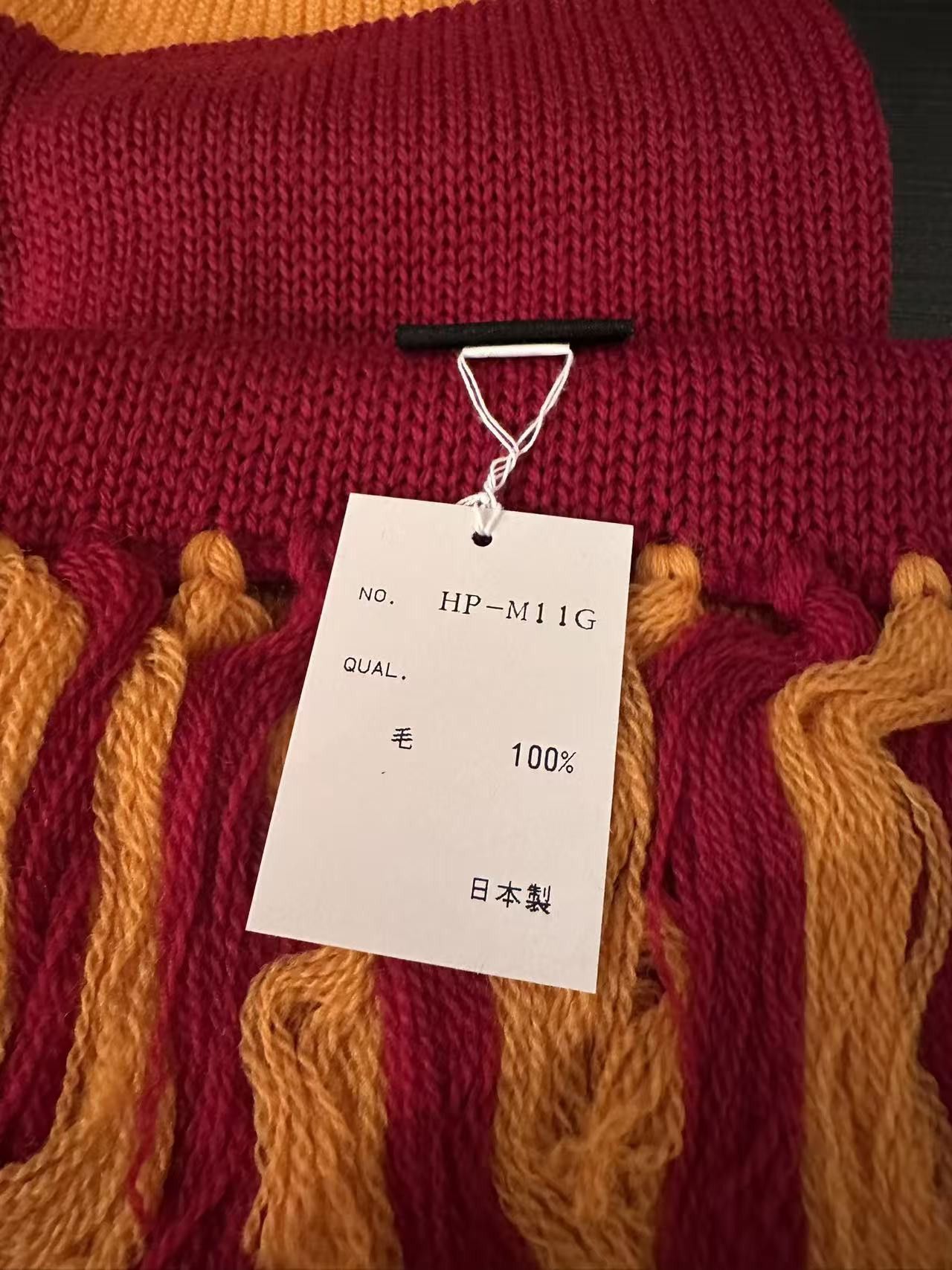 Other Vintage Harry Potter Gryffindor Wool Scarf Size ONE SIZE - 3 Thumbnail