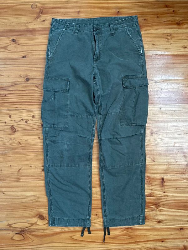 Carhartt × Carhartt Wip Carhartt regular cargo pants distressed patchwork Size US 31 - 1 Thumbnail