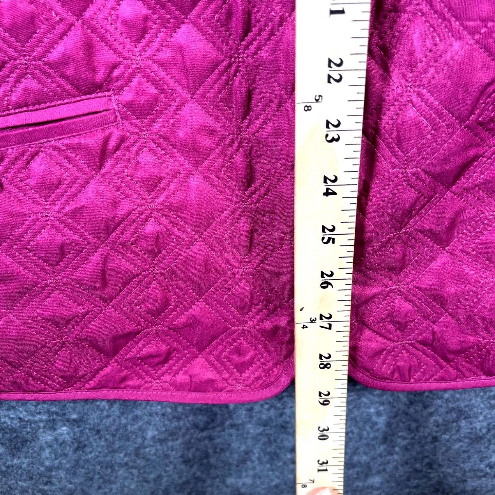 Pinko CJ Banks Quilted Vest Women's M Pink Polyester Casual Stand-Up Collar Full-Zip Size M / US 6-8 / IT 42-44 - 3 Thumbnail