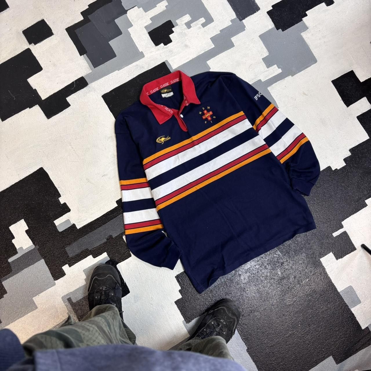 Japanese Brand × Vintage Australian Classics Rugby Shirt Size US L / EU 52-54 / 3 - 2 Thumbnail