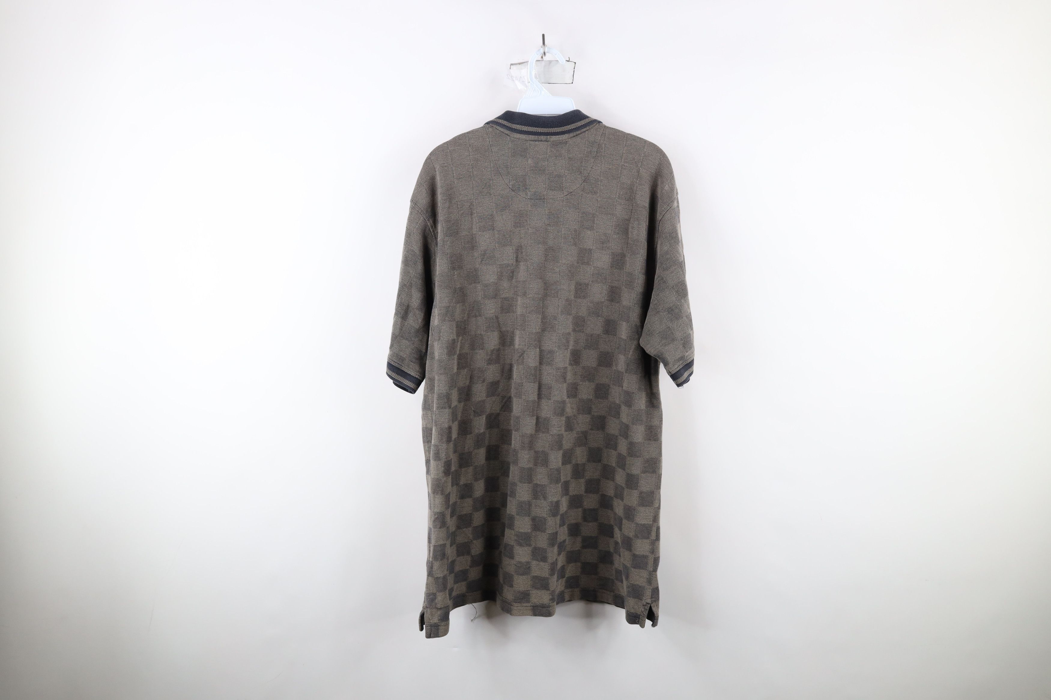 Vintage Vintage 90s Streetwear Knit Collared Golf Polo Shirt Size US L / EU 52-54 / 3 - 11 Thumbnail