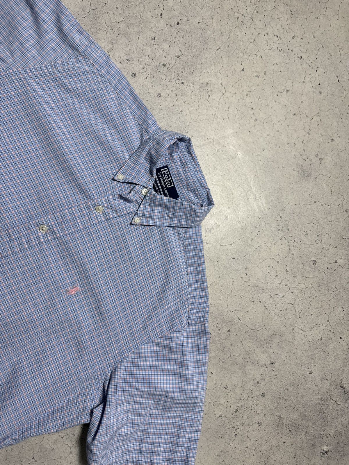 Polo Ralph Lauren Polo Ralph Lauren Button Short Sleeve Shirt Vintage Size M Size US M / EU 48-50 / 2 - 4 Thumbnail