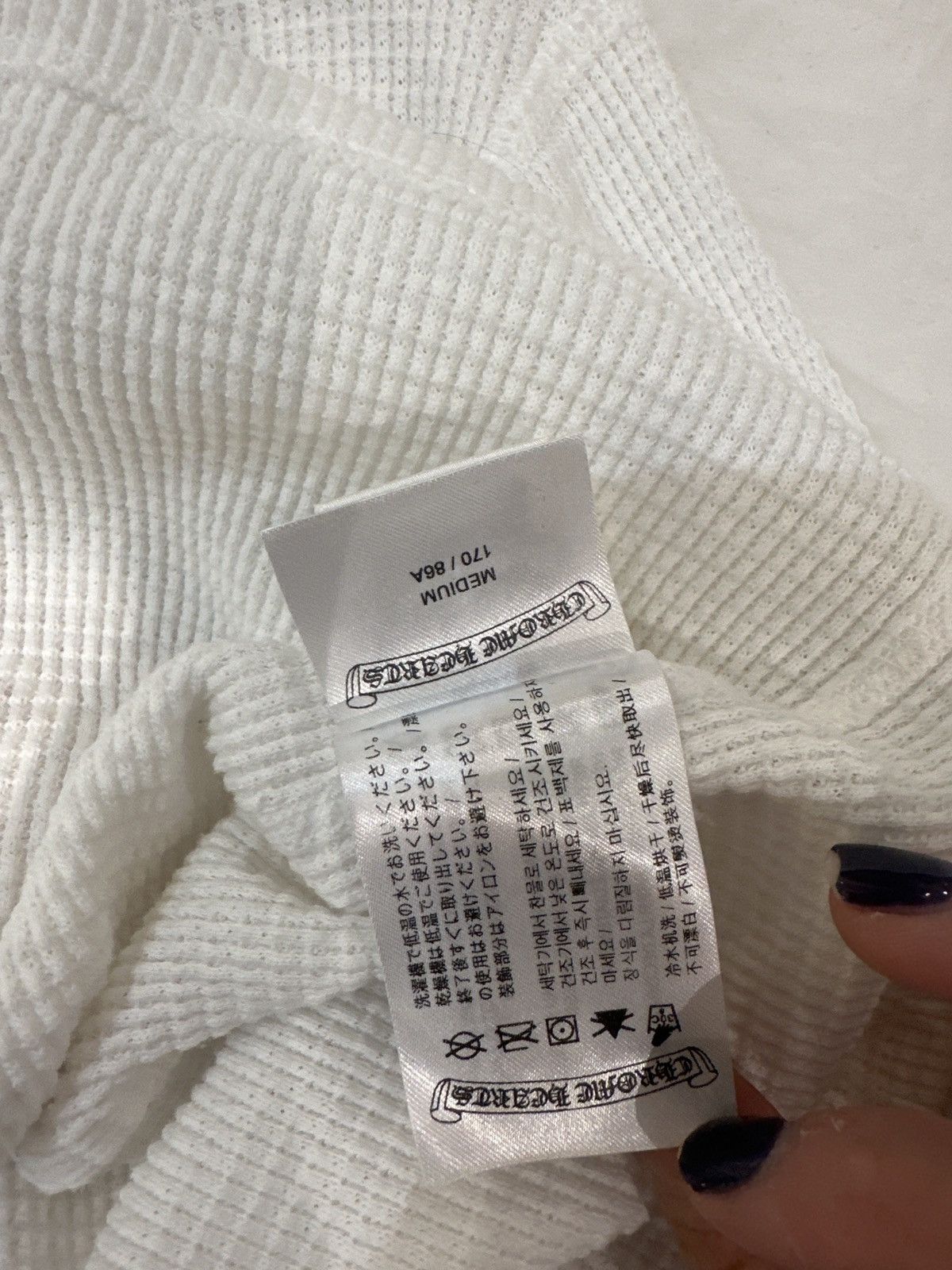 Chrome Hearts Chrome hearts x Matty boy thermal crop top Size M / US 6-8 / IT 42-44 - 5 Thumbnail