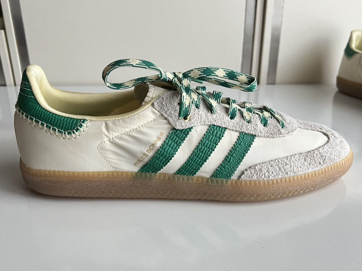 Adidas × Wales Bonner Adidas Samba Wales Bonner Cream Green Size US 13 / EU 46 - 3 Thumbnail