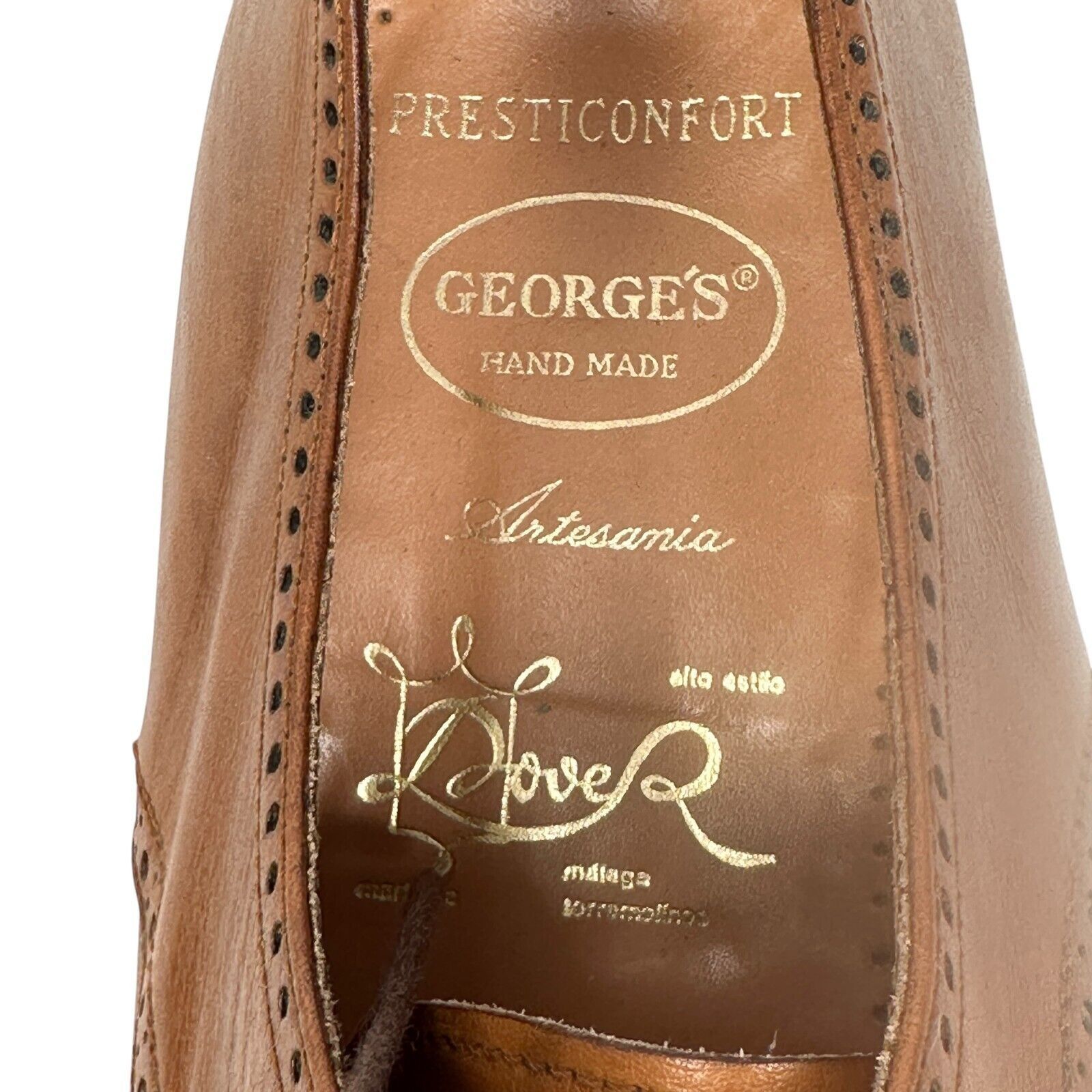The Unbranded Brand George’s Shoes Artesania Artisan Oxford Men’s US 10 A Brown Size US 10 / EU 43 - 7 Thumbnail