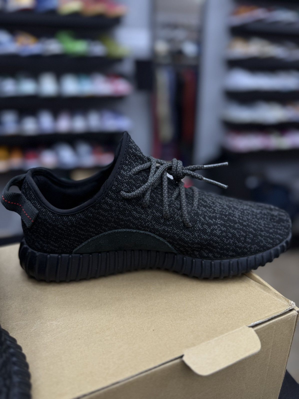 Yeezy Yeezy 350 Pirate Black (2016) Size 11 Pre Owned 🧼 Size US 11 / EU 44 - 3 Thumbnail