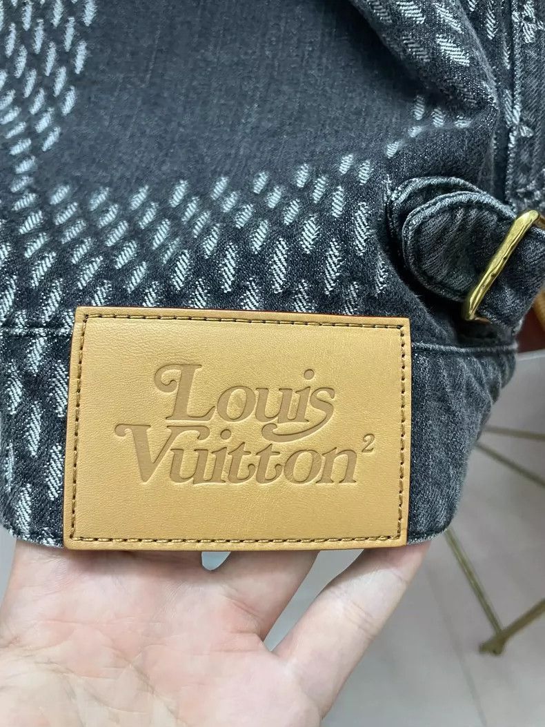 Louis Vuitton Louis Vuitton Denim Jacket from Nigo Collaboration -2505 Size US M / EU 48-50 / 2 - 3 Thumbnail