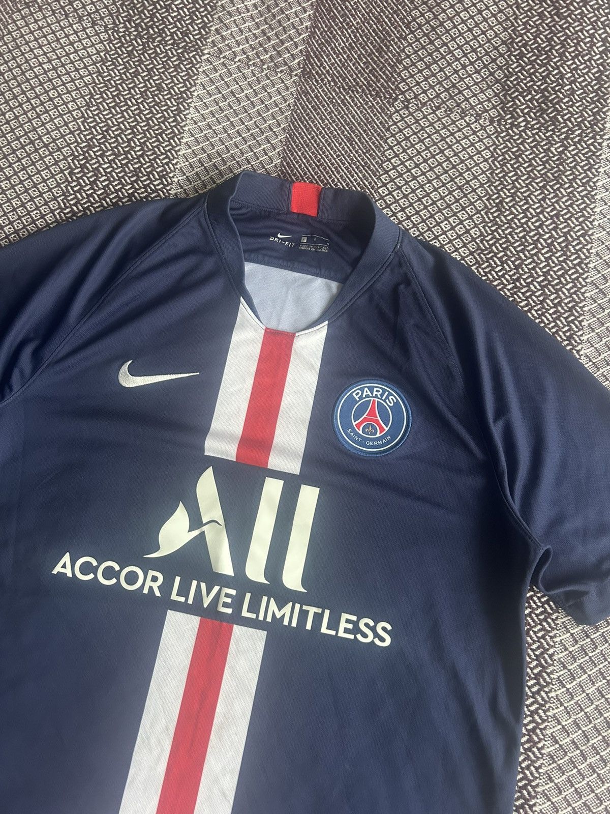 Nike Nike x PSG Football Home Soccer Jersey 2019/20 Blockcore Size US L / EU 52-54 / 3 - 5 Thumbnail