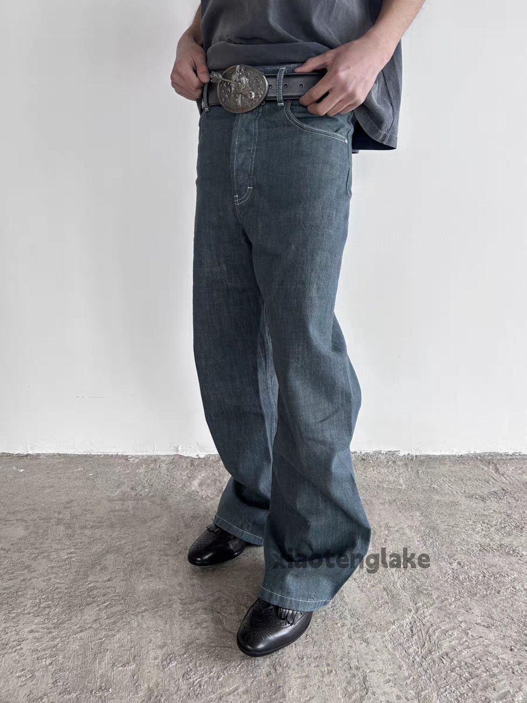 Jean ltx vintage denim yuppie wide Leg bootcut jeans Size US 36 / EU 52 - 3 Thumbnail