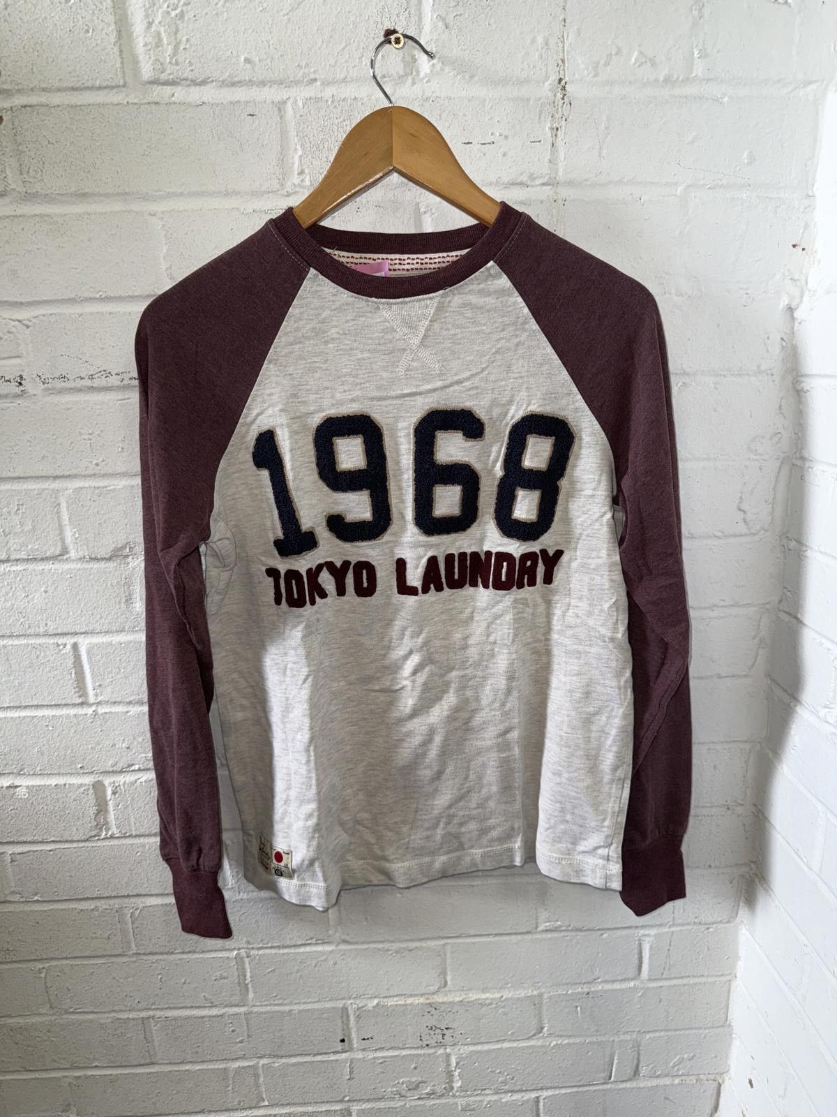 Designer Tokyo Laundry 1968 Long Sleeve Tee - Size Small Size ONE SIZE - 1 Thumbnail