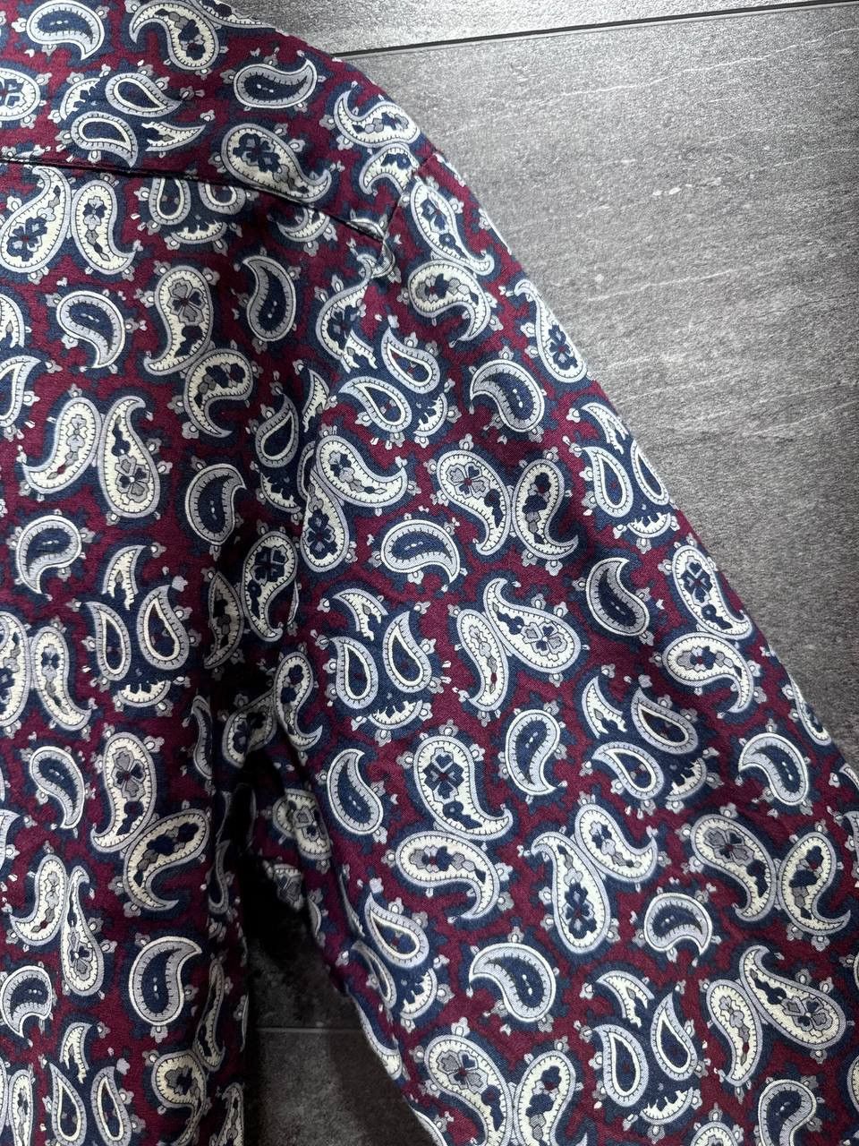 Other POP London Mens Shirt Paisley Long Sleeve Button Up Size S Size US S / EU 44-46 / 1 - 14 Thumbnail