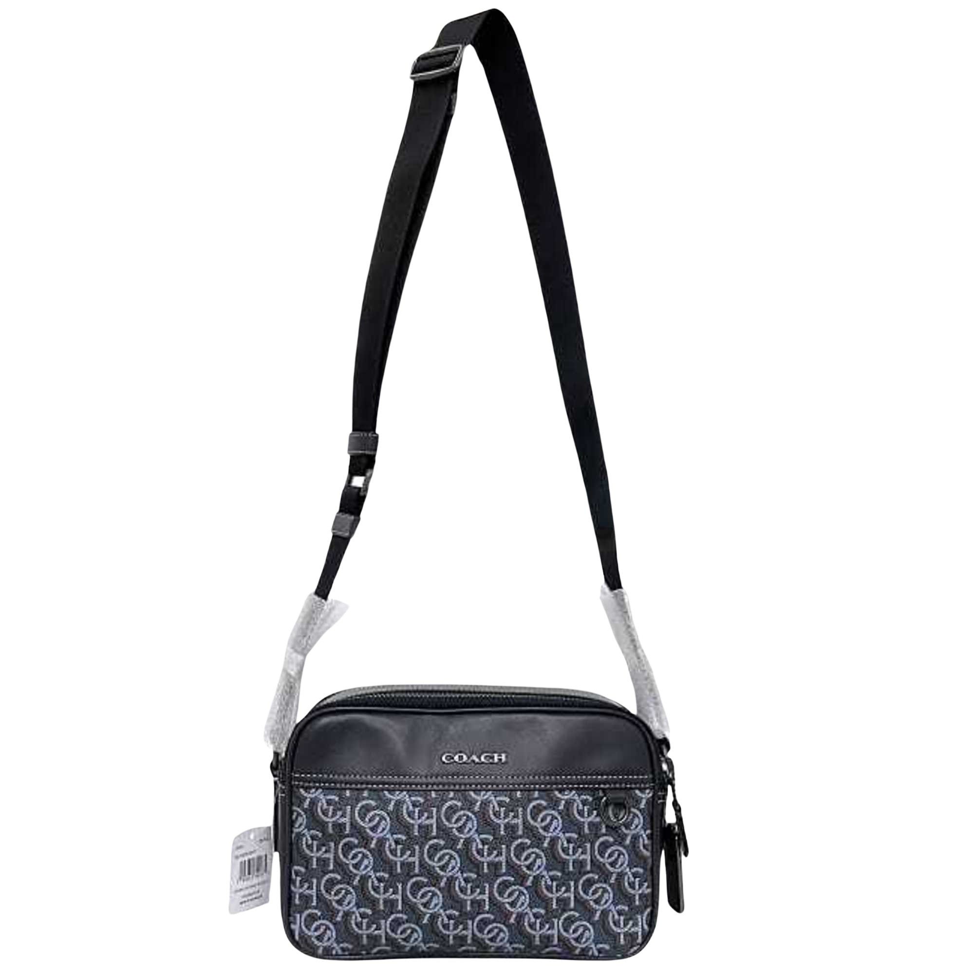 image of Coach Graham Shoulder in Navy, Women's