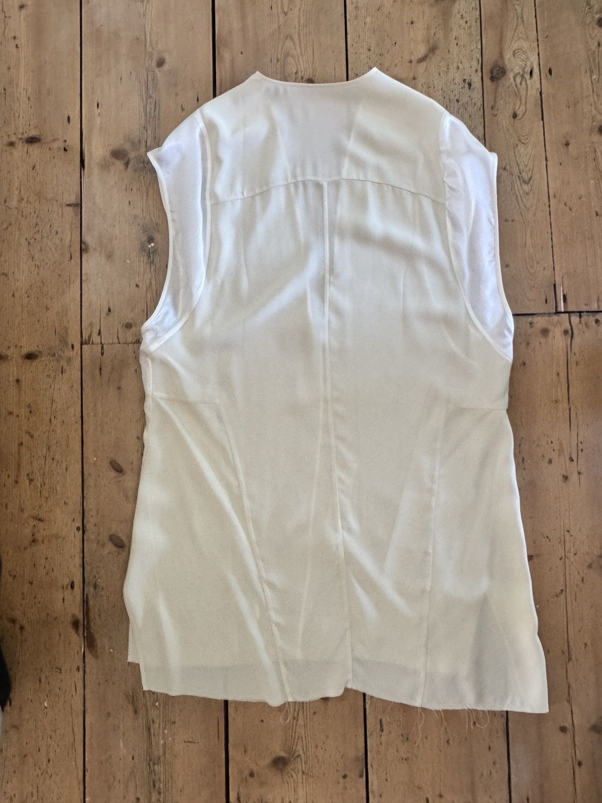 Rick Owens Fogachine runway deep v tunic tee Size US M / EU 48-50 / 2 - 6 Thumbnail