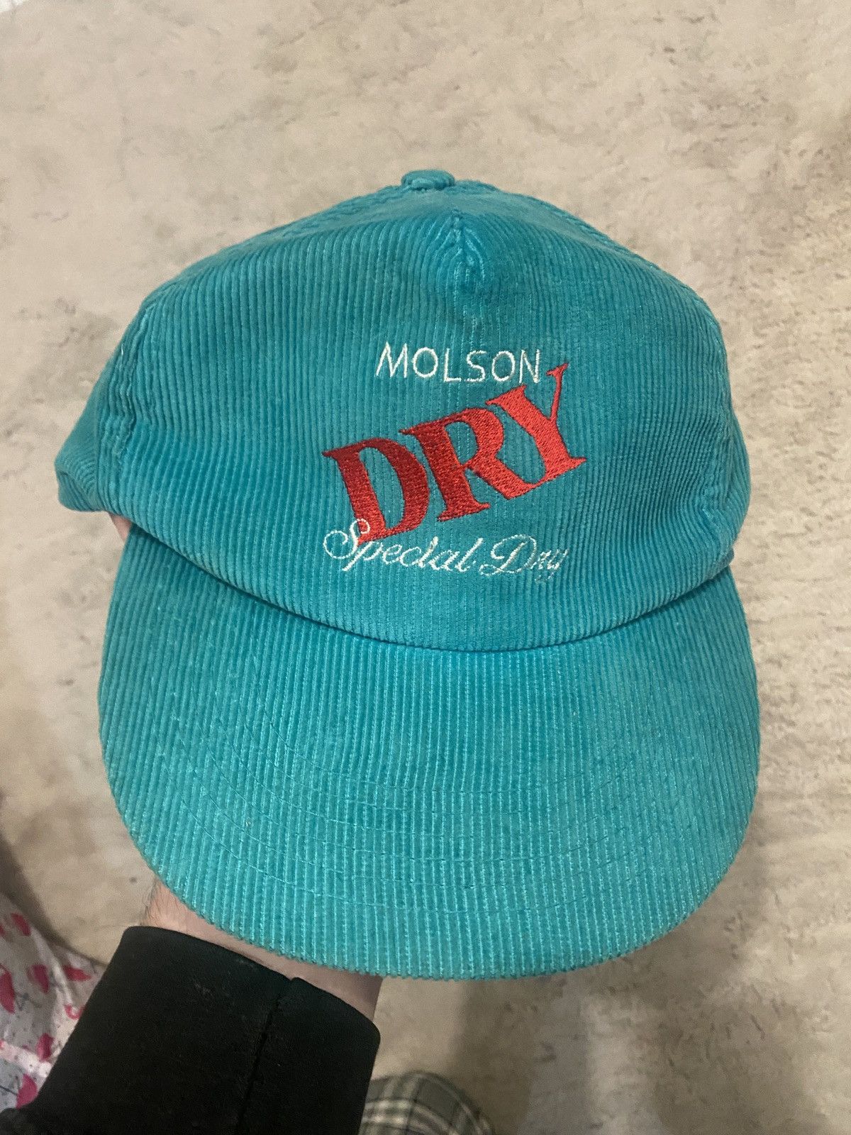 Vintage Promo Beer rare molson dry curdroy cap Size ONE SIZE - 1 Thumbnail