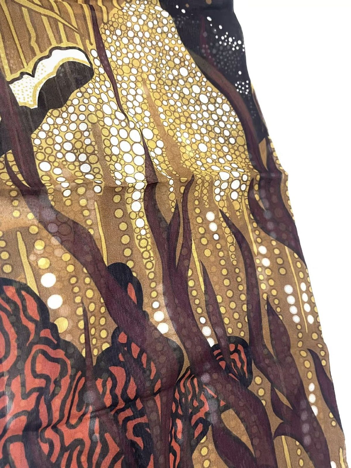 Gucci Silk scarf Size ONE SIZE - 4 Thumbnail