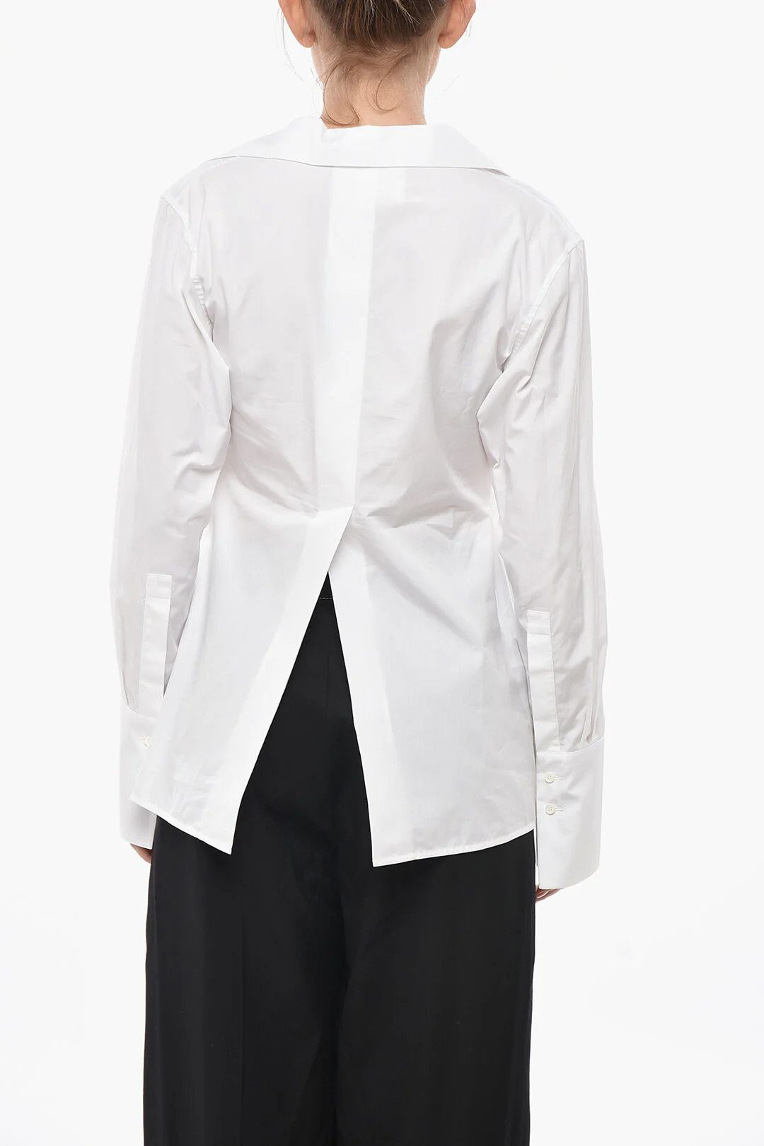 Givenchy og1mm0326 Poplin Shirt in White Size S / US 4 / IT 40 - 2 Thumbnail