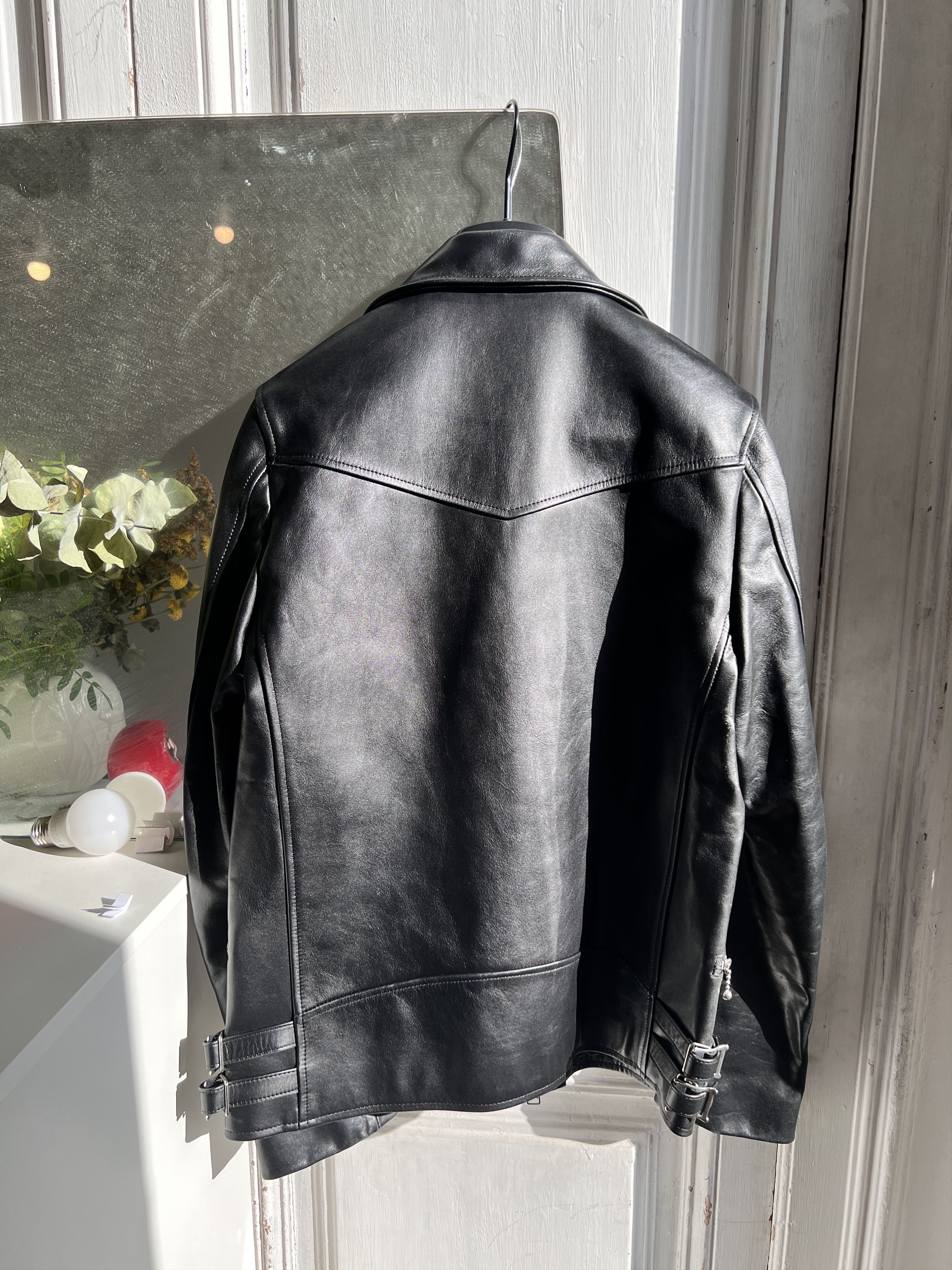 JOHN LAWRENCE SULLIVAN John Lawrence Sullivan Biker Leather Jacket Size US S / EU 44-46 / 1 - 2 Thumbnail