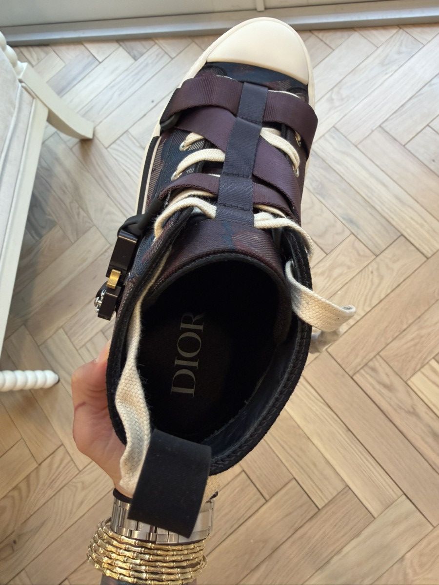 Dior NWT DIOR x PETER DOIG B23 HIGH TOP SNEAKERS Size US 7 / EU 40 - 14 Thumbnail