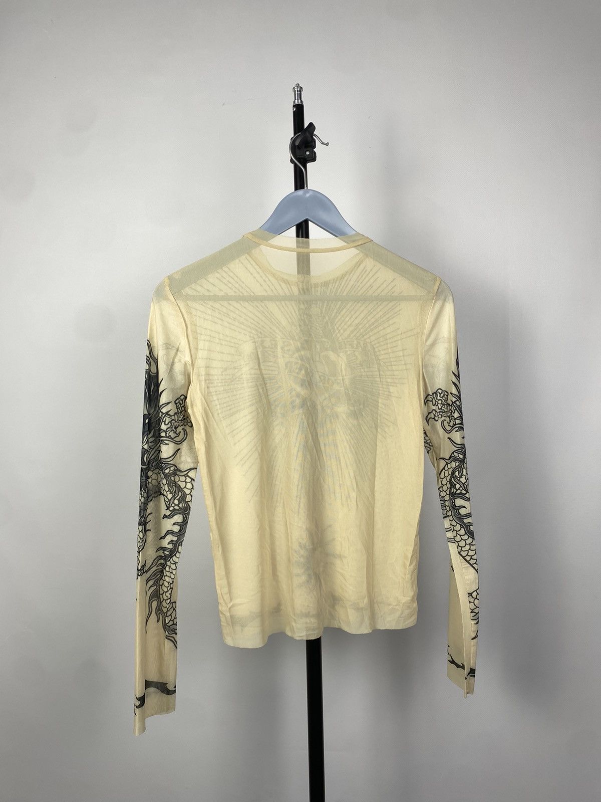Designer × Japanese Brand Save The Queen Jean Paul Gaultier Style Mesh Top Blouses Size M / US 6-8 / IT 42-44 - 6 Thumbnail