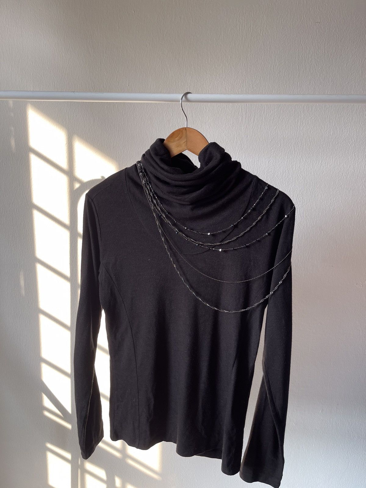 2000s Gostar De Fuga Turtleneck With Necklace Chain