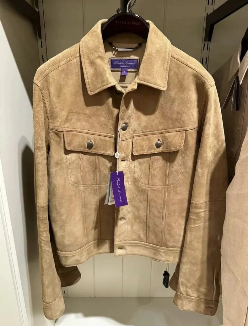 RRL Ralph Lauren RRL Ralph Lauren Men's leather jacket Size US XL / EU 56 / 4 - 2 Thumbnail