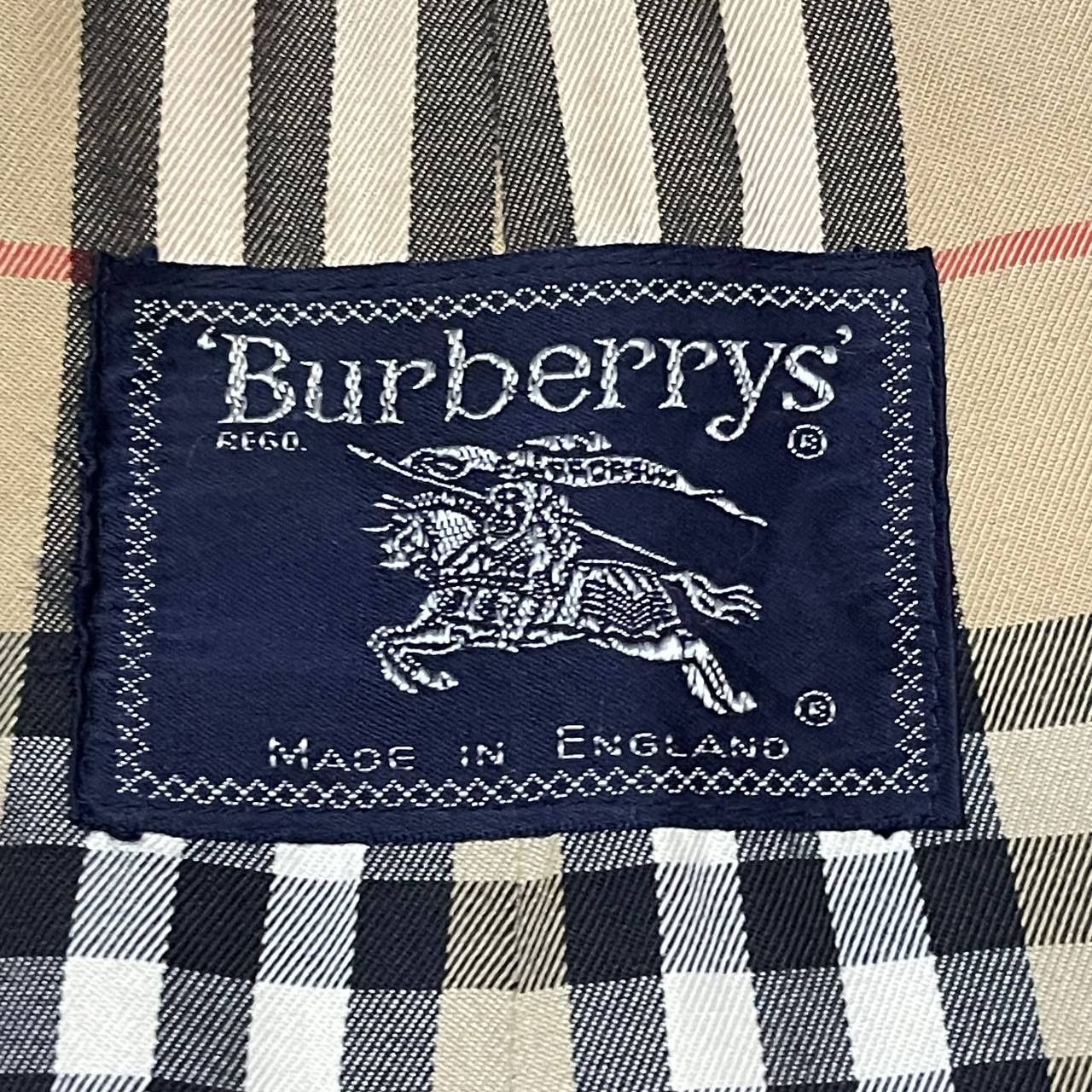 Burberry Vintage Burberry Nova Check Trench Coat Made in England Size US M / EU 48-50 / 2 - 12 Thumbnail