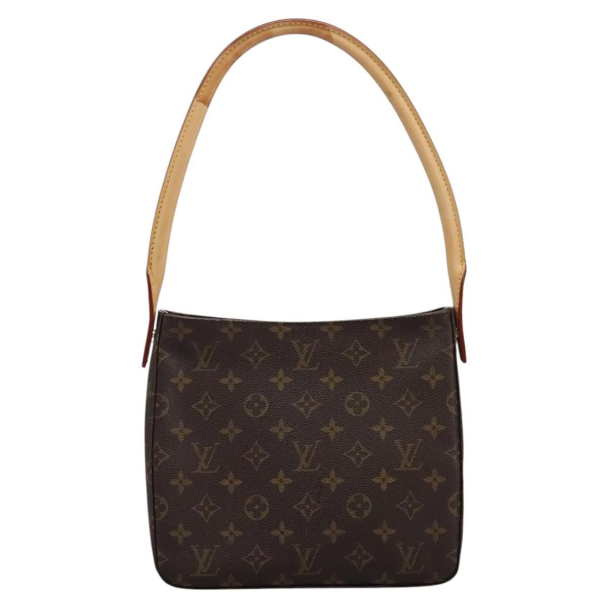Louis Vuitton Looping Mm Brown Canvas Shoulder Bag (Pre-Owned) Size ONE SIZE - 1 Thumbnail