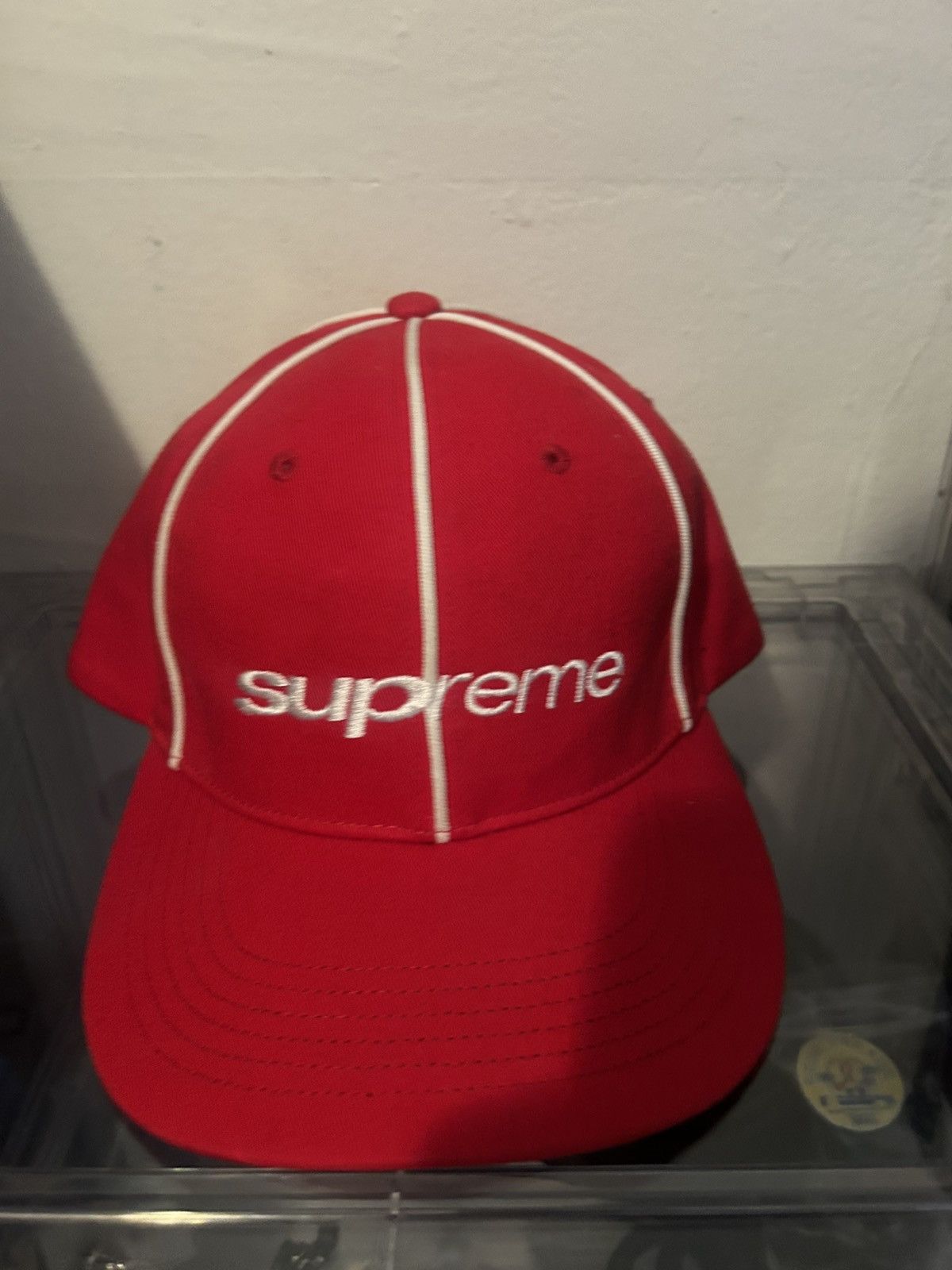 Supreme Supreme Hat Lot of 5 Box Logo Paneled Bedazzeled Size 26 - 9 Thumbnail