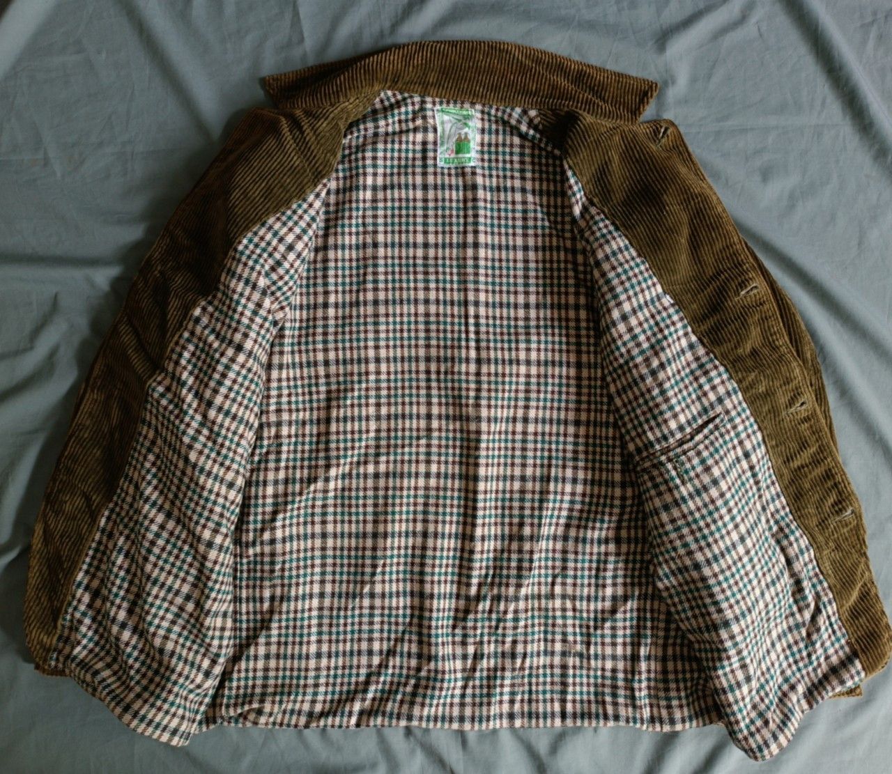 Hunter Vintage 50s France Corduroy Heavy Jacket. Size US XL / EU 56 / 4 - 6 Thumbnail
