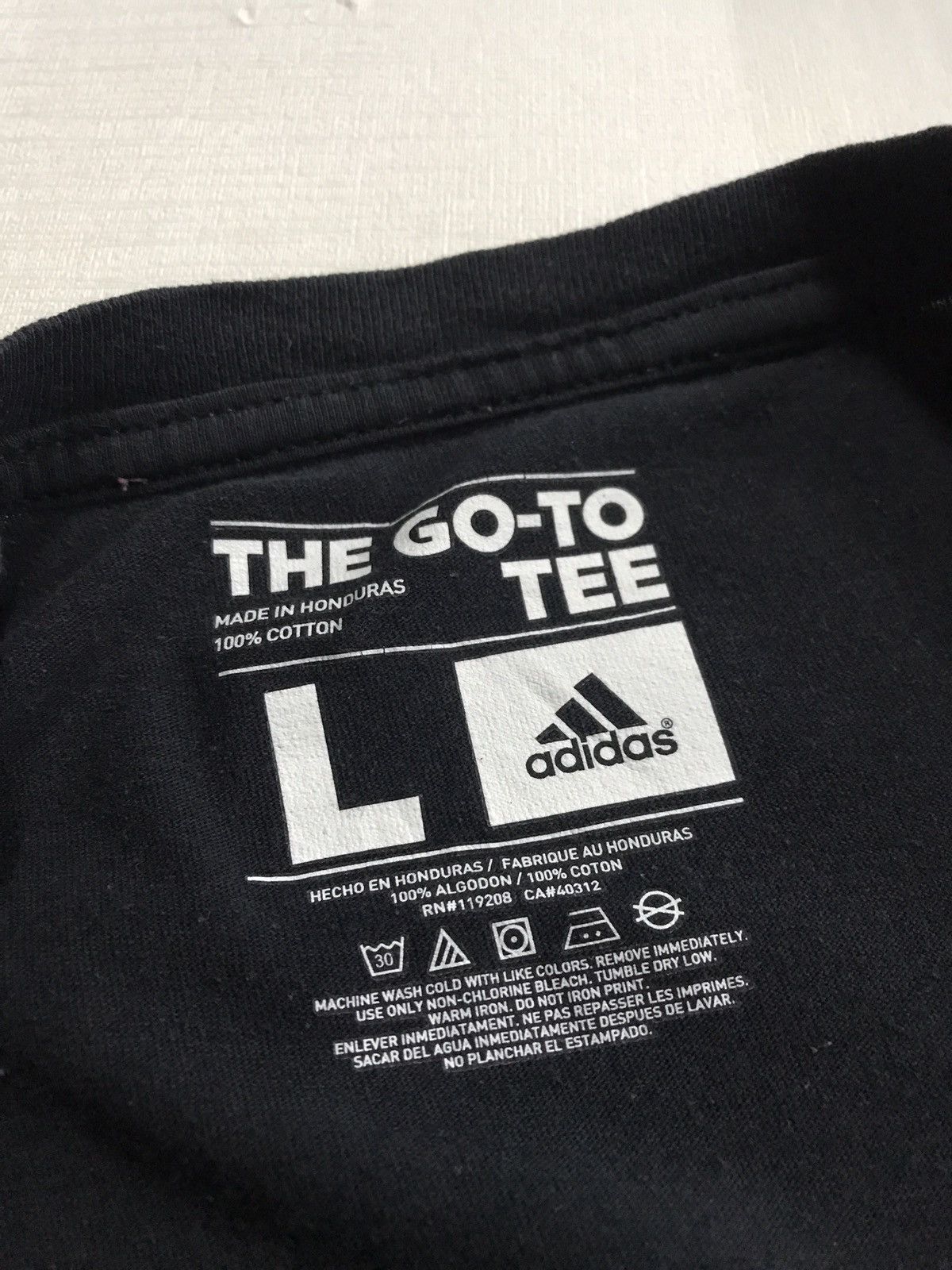 Vintage Vintage Adidas Dempsey Player T-shirt Size US L / EU 52-54 / 3 - 6 Thumbnail