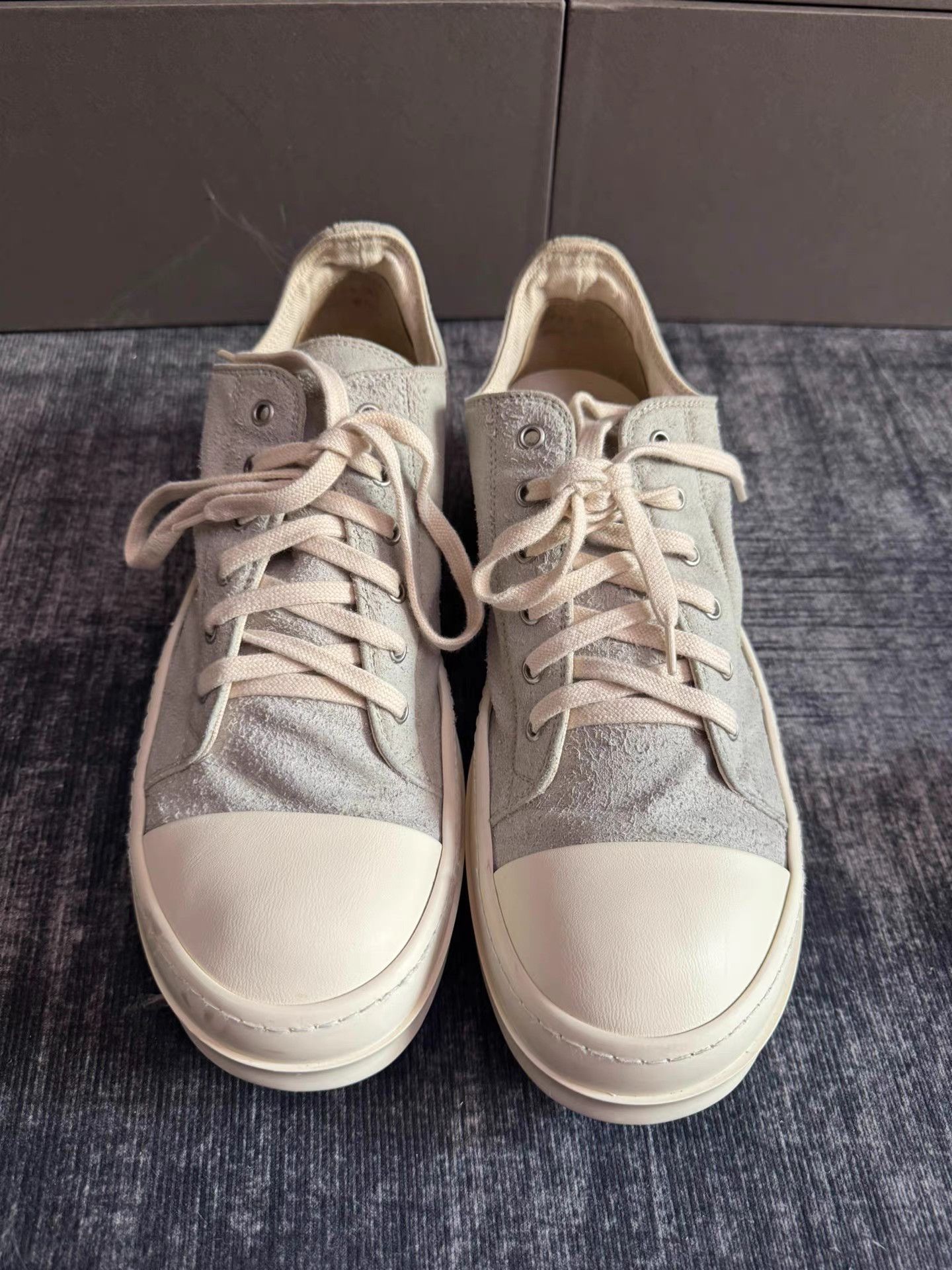 Rick Owens Rick Owens DRKSHDW Low-Top Turbo Cyclops Size US 10 / EU 43 - 4 Thumbnail